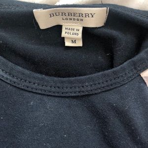 Burberry Tops - Burberry Shoulder Pads Black long sleeve Burberry Tops - Burberry Shoulder Pads Black long sleeve